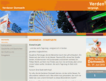 Tablet Screenshot of domweih.de
